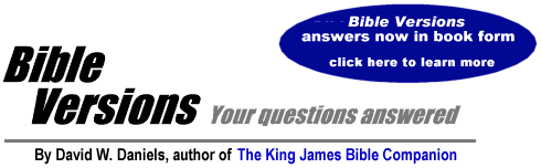 Your Bible Version Questions Answered